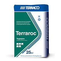 Ремонтная безусадочная штукатурка для бетона Terraco TERRAROC PMR 25 кг мешок – ТСК Дипломат